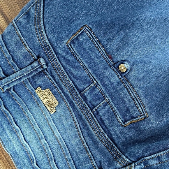 Tush Push Ladies High Waist Skinny Jeans,  Ladies Size 5 - Picture 7 of 9